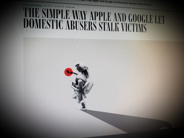The Simple Way Apple and  Google Let Domestic Abusers Stalk Victims