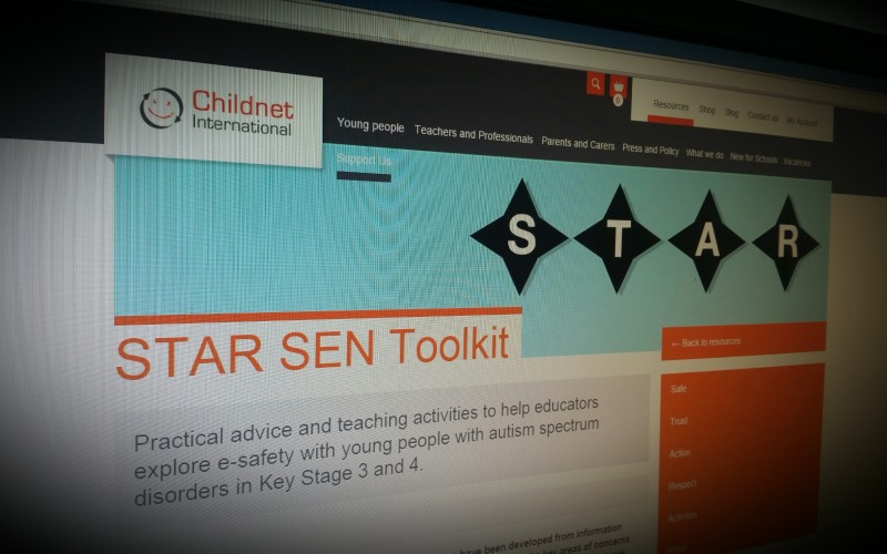 Childnet resource for secondary schools to support young people with autism spectrum disorders