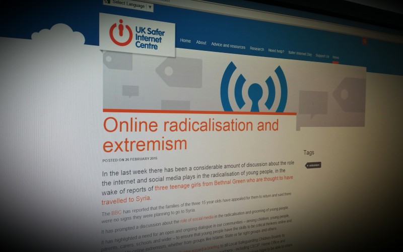 Online Safety – Protecting our children from Radicalisation and Extremism 