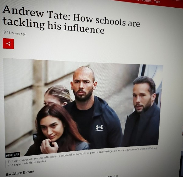 Andrew Tate: How schools are tackling his influence
