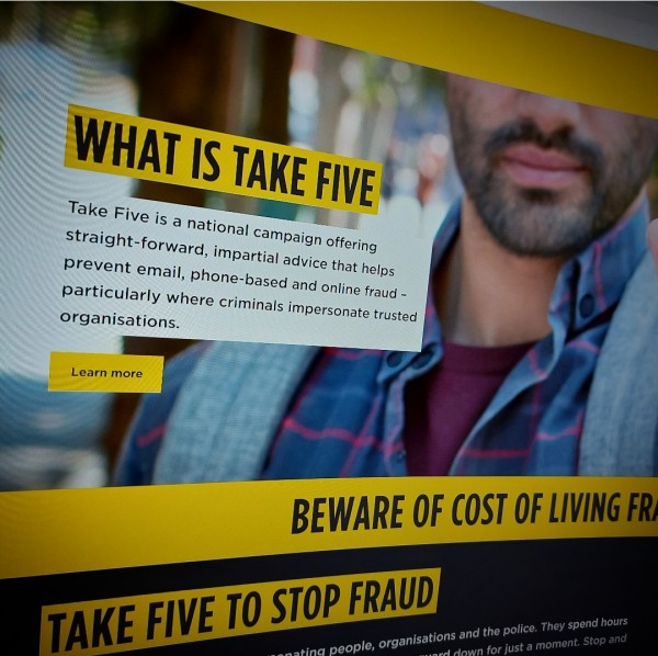 TAKE FIVE TO STOP FRAUD 