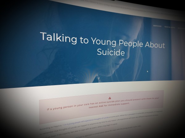 Talking to Young People About Suicide