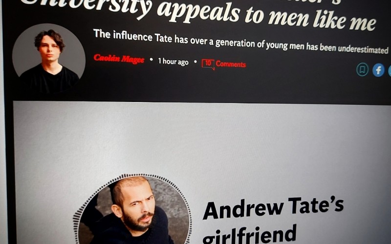 Why Andrew Tate’s Hustler’s University appeals to men like me