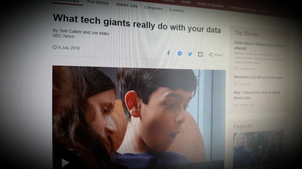 What tech giants really do with your data