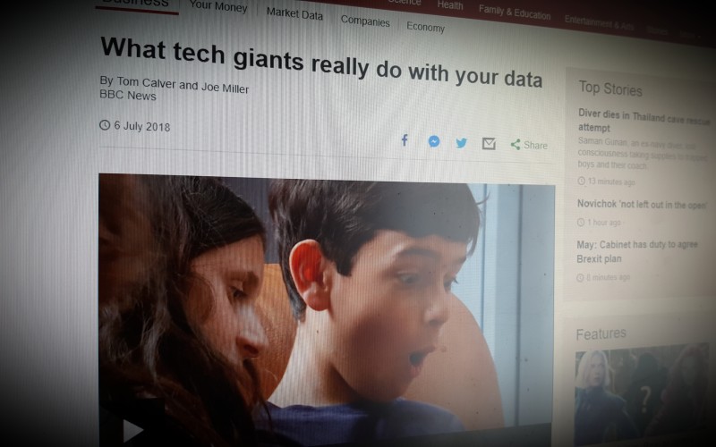 What tech giants really do with your data