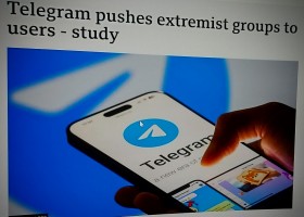 Telegram pushes extremist groups to users - study