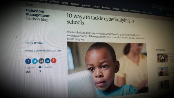 10 ways to tackle cyberbullying in schools