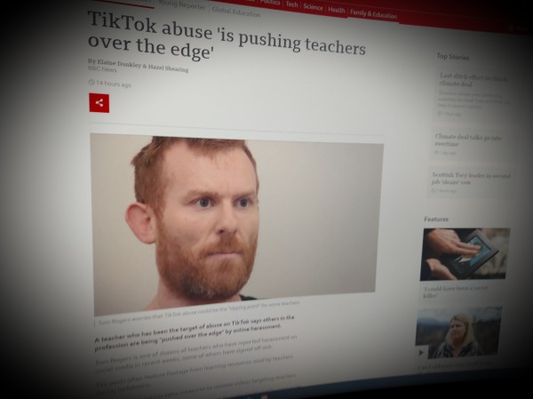TikTok abuse 'is pushing teachers over the edge'