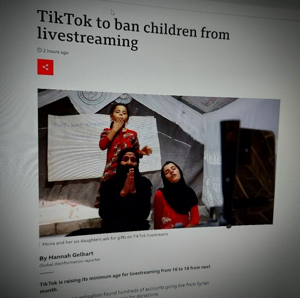TikTok to ban children from livestreaming
