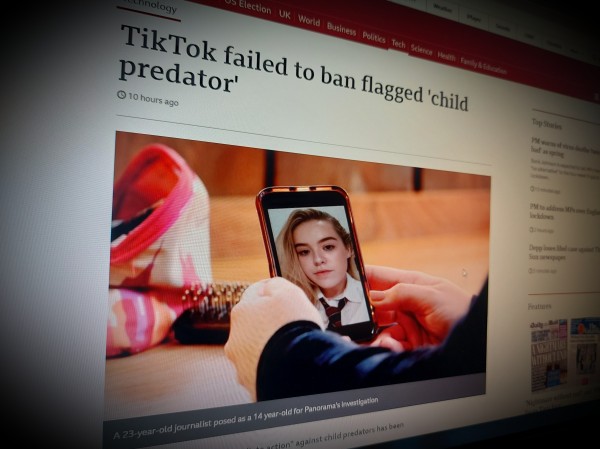 TikTok failed to ban flagged 'child predator'