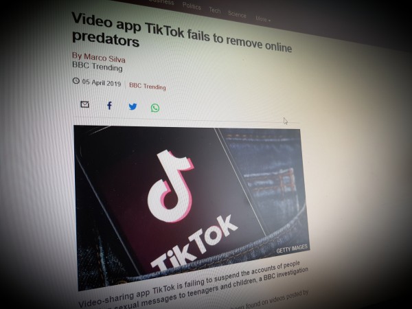 Video app TikTok fails to remove online predators