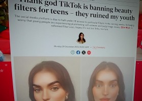 Thank god TikTok is banning beauty filters for teens – they ruined my youth