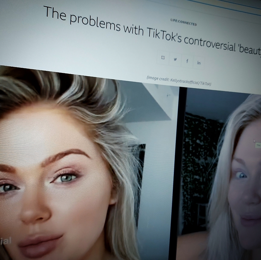 The Problems With TikTok's Controversial 'beauty Filters' - Simfin ...