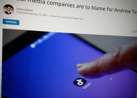 Social media companies are to blame for Andrew Tate