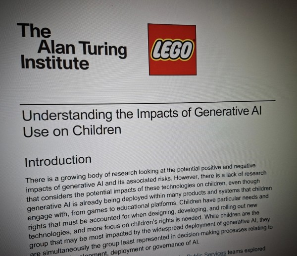 Understanding the Impacts of Generative AI Use on Children