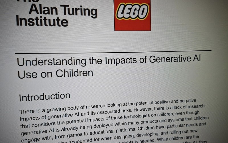 Understanding the Impacts of Generative AI Use on Children