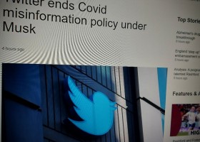 Twitter ends Covid misinformation policy under Musk