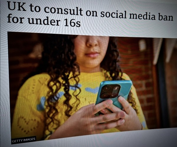 UK to consult on social media ban for under 16s