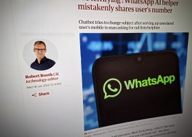 ‘It’s terrifying’: WhatsApp AI helper mistakenly shares user’s number