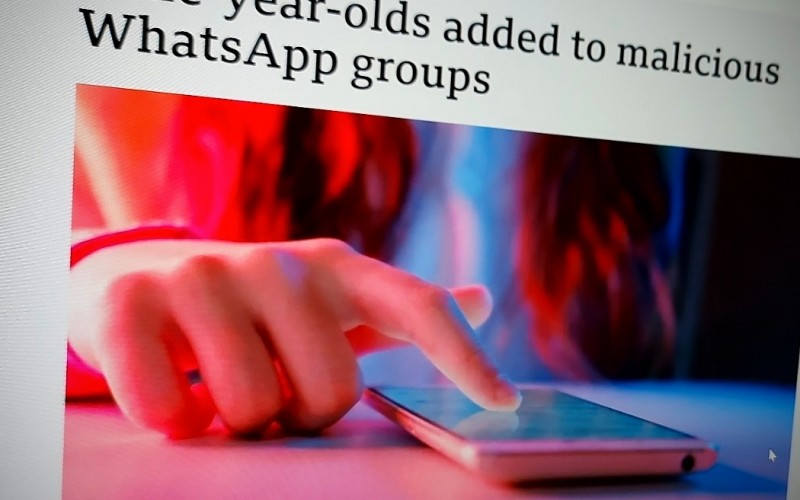 Nine-year-olds added to malicious WhatsApp groups