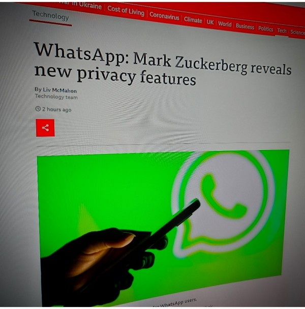 WhatsApp: Mark Zuckerberg reveals new privacy features