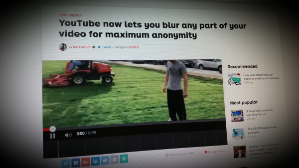 YouTube now lets you blur any part of your video for maximum anonymity