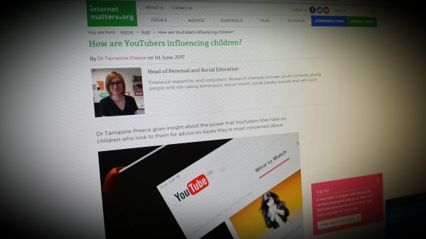 How are YouTubers influencing children?